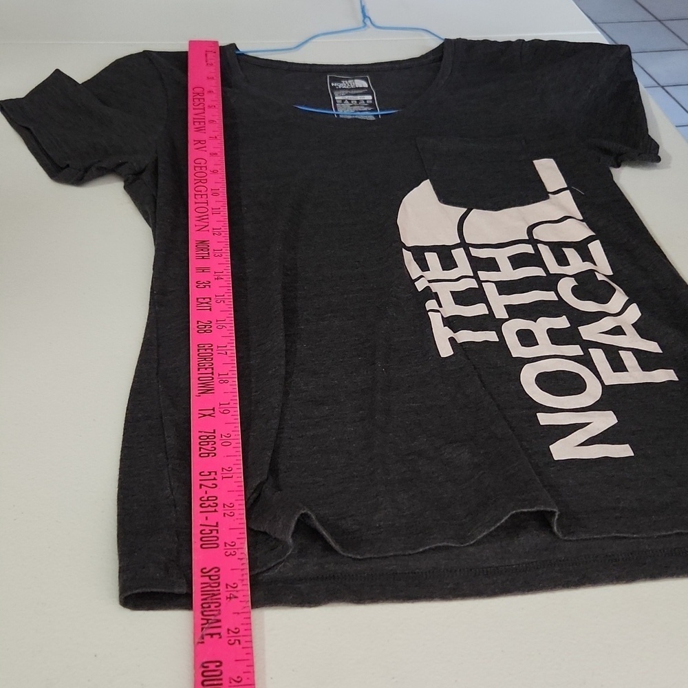 The North Face Womens Shirt Size S Heather Dark Gray - Picture 5 of 8